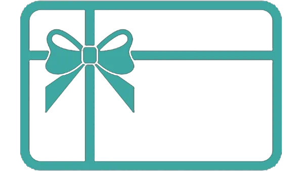 icône de carte cadeau élégante